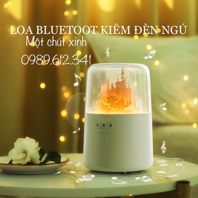 Loa bluetooth kiêm đèn ngủ lâu đài cổ tích ❤️FREESHIP❤️