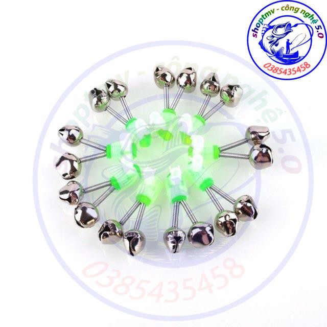 Chuông Báo Cá Kẹp, chông Vặn Bộ 3 Cái, 5 Cái