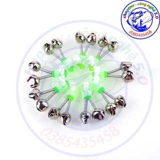 Chuông báo cá kẹp, chông vặn bộ 3 cái, 5 cái
