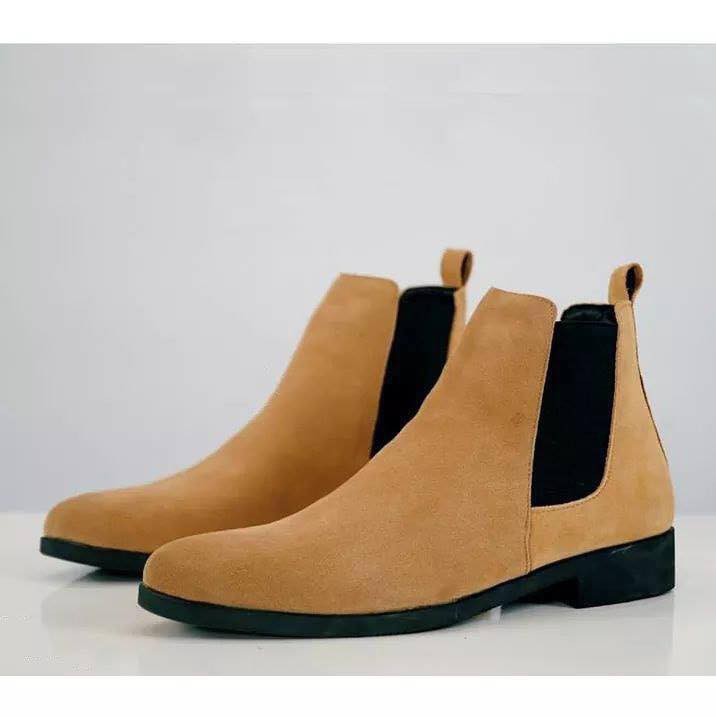 Giày nam Chelsea Boots Cao Cấp Đế Cao Su BẢO HÀNH 12 THÁNG. | BigBuy360 - bigbuy360.vn