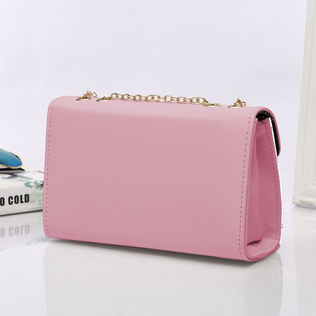 Túi Nữ Đeo Chéo T39 Thời Trang Màu Hồng