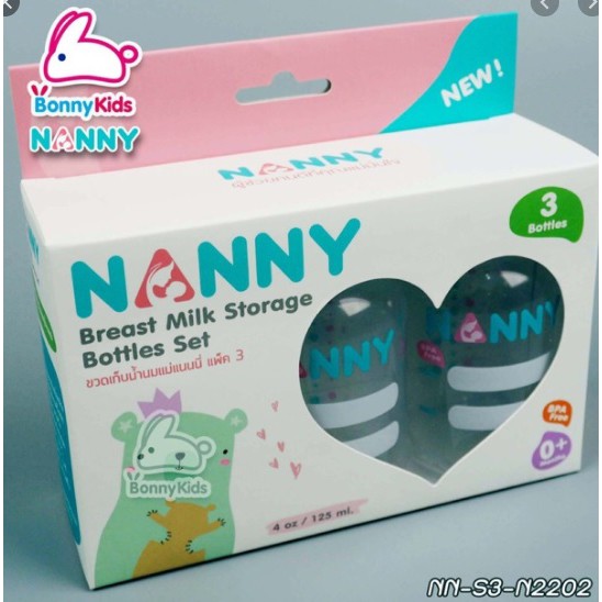 Bình Trữ Sữa NANNY (sỉ 1 thùng 12 hộp)
