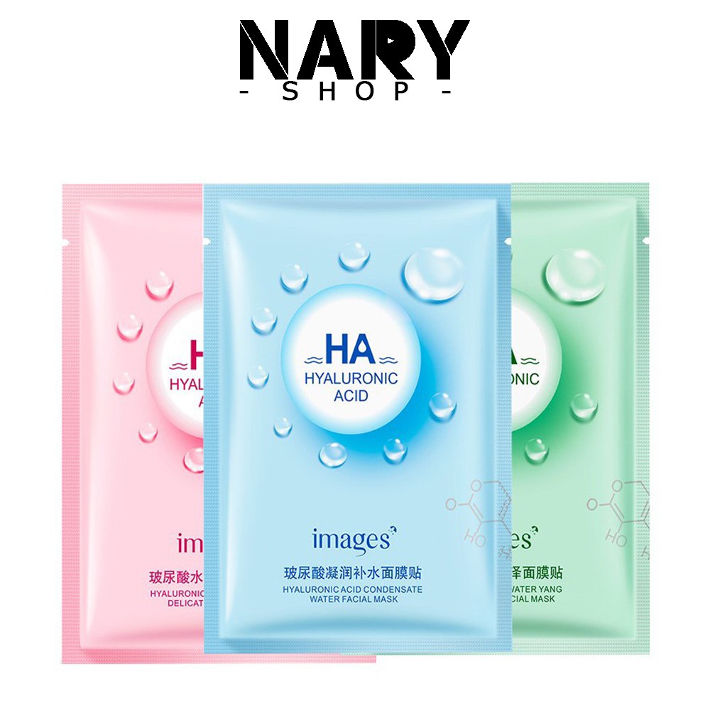 Mặt nạ HA🍀dưỡng trắng da mụn cấp HA