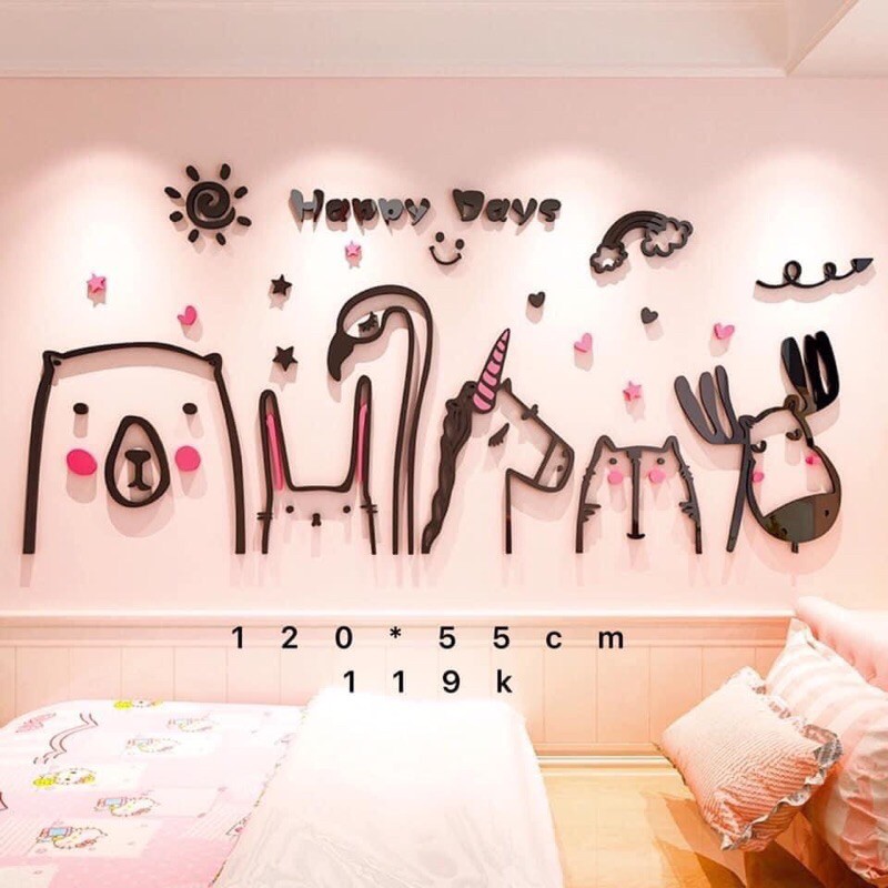 Decor tranh dán tường