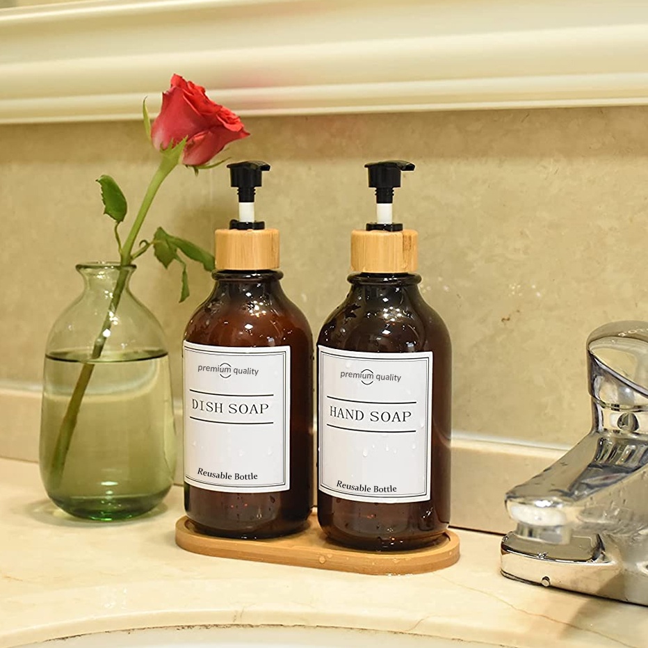 Bình Rỗng Đựng Xà Phòng 500ml Có Thể Bơm Lại Tiện Dụng