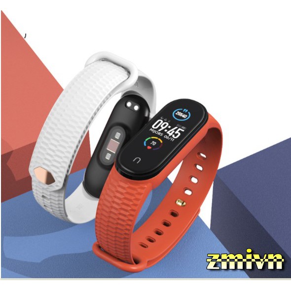 Dây đeo Mijobs khóa kim cương Xiaomi Mi Band 5 / Dây đeo miband 5