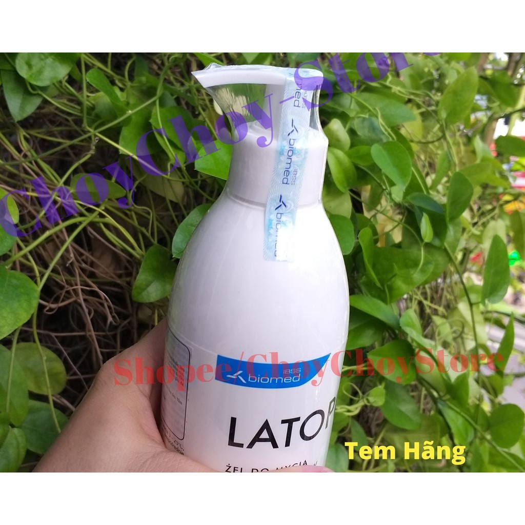 [TEM CTY] LATOPIC Body and Hair Wash Gel 400mL - Gel tắm gội  dành cho da kích ứng, dị ứng