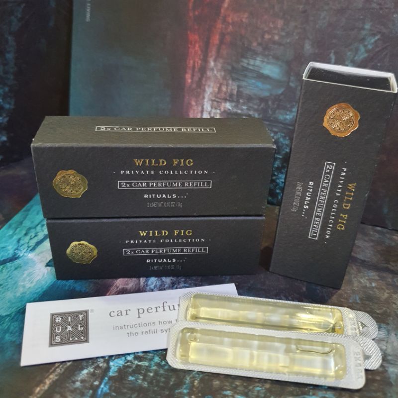 Refill Sáp thơm ô tô kẹp cửa gió rituals car perfumes - lõi nạp lại