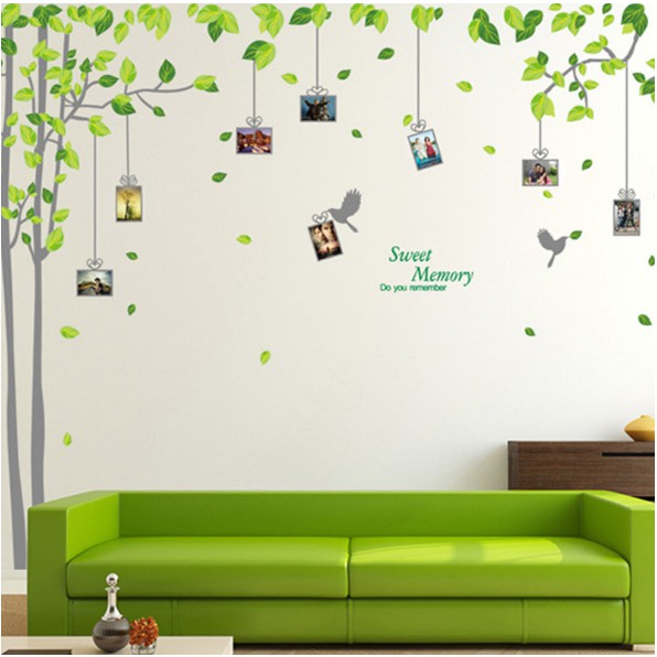 Decal trang trí Cây Phôto size lớn