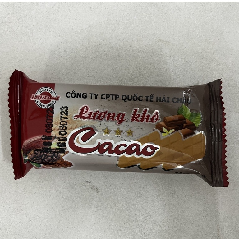 Lương khô Ca cao Hải Châu Quốc Tế thanh 65g