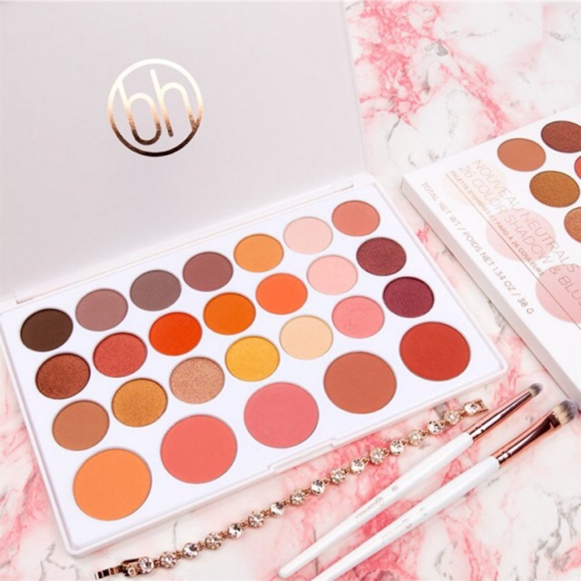 (Bill Mỹ) Bảng mắt BH Cosmetics 26 màu Nouveau Neutrals Palette