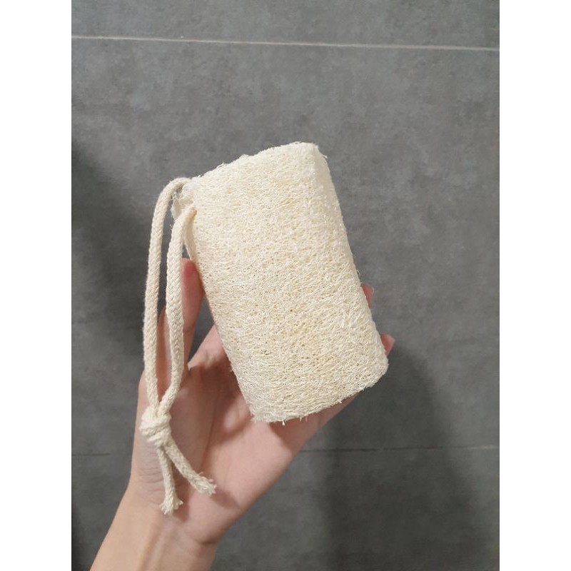 [hình thật] Bông Tắm Xơ Mướp Tẩy Da Chết Tự Nhiên | BigBuy360 - bigbuy360.vn