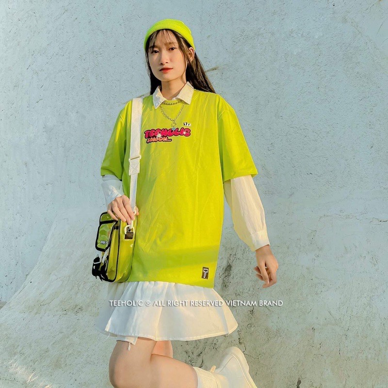 Áo Thun Unisex In Hình Ván Trượt THS - TEEHOLIC Màu Đen