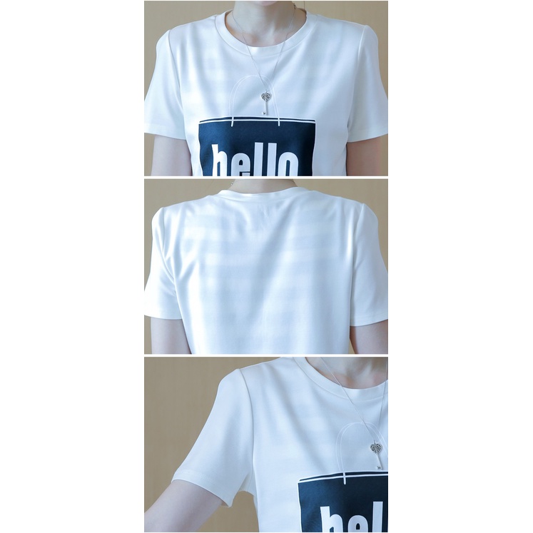 Set áo và váy kẻ sọc xinh xắn qa20