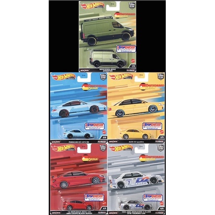 Hobby Store xe mô hình Hot Wheels Premium Deutschland Design Set Lẻ