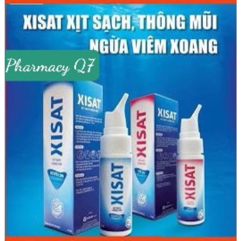 Xisat Bạc hà xanh lá Nước biển sâu sạch thông mũi - Xisat XANH LÁ - XISAT XANH BẠC HÀ