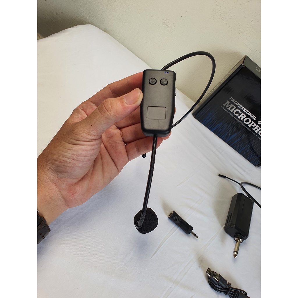 Bộ 2 micro không dây đeo tai E68 - Phù hợp mọi thiết bị, hỗ trợ thuyết trình, giảng dạy. Không bị đau tai dù sử dụng dài