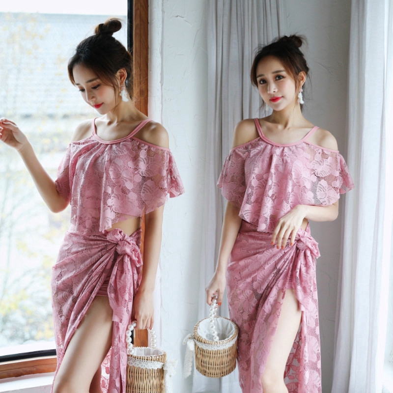 2020 new sexy beach swimwear women's three-piece bikini Korean ins | BigBuy360 - bigbuy360.vn