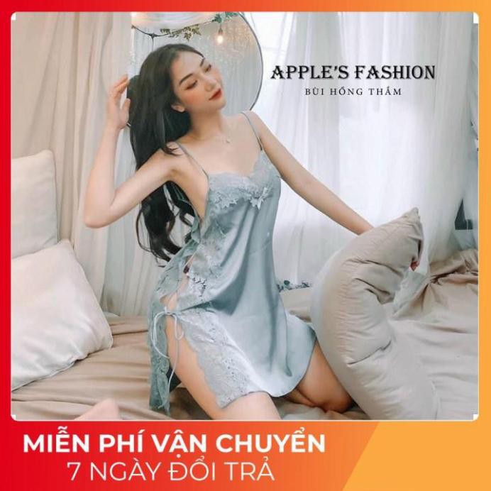 Váy Ngủ Sexy, Đầm Ngủ Đan Dây Hông Thâu Nới Thoải Mái Dưới 70Kg