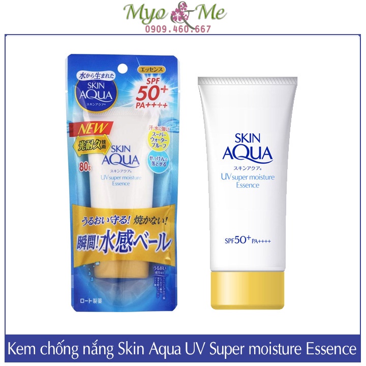 Kem chống nắng Skin Aqua UV Super Moisture Essence SPF50+/PA++++ - 80g