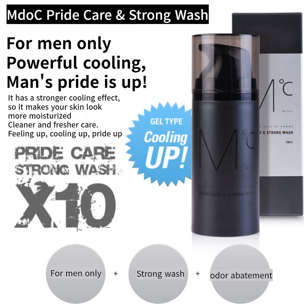 [MdoC] Pride Care & Strong Wash 100ml / dành cho nam