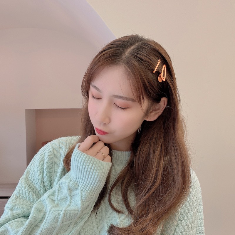 Set 4 Chiếc Kẹp Tóc vintage Cho Bạn Nữ Siêu Xinh