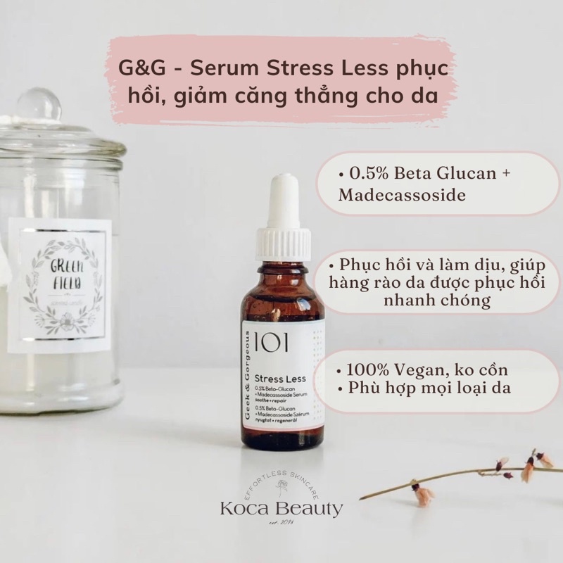 Bộ sản phẩm chăm sóc da Geek & Gorgeous