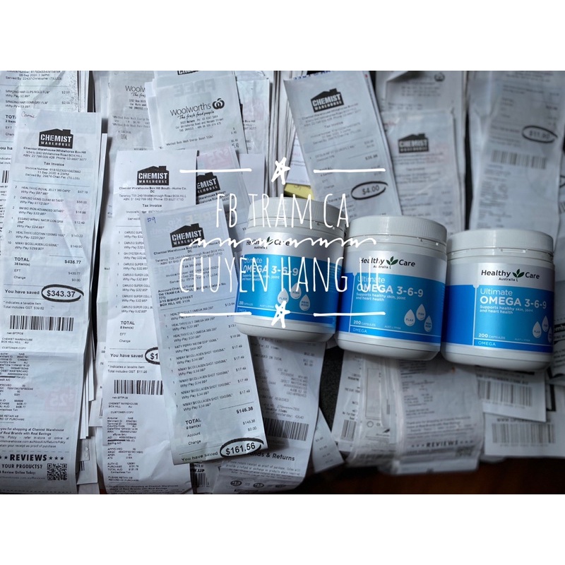 Viên O M E G A 3-6-9 | Thế Giới Skin Care