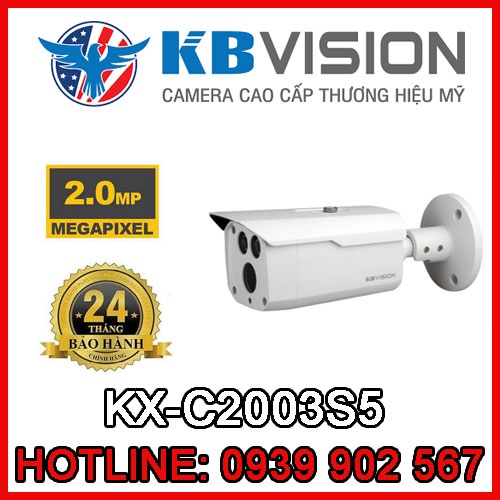 Camera 4 in 1 hồng ngoại 2.0 Megapixel KBVISION KX-C2003S5