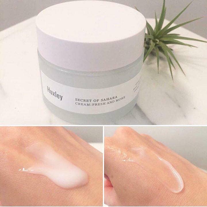 Kem dưỡng ẩm da dạng gel Huxley Cream; Fresh and More 50ml