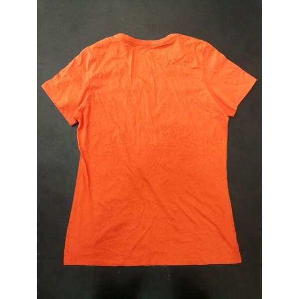 TH10062 Áo thun nữ ngắn tay cổ tròn màu cam thun cotton siêu mát Nike 846143 - Hàng Mỹ