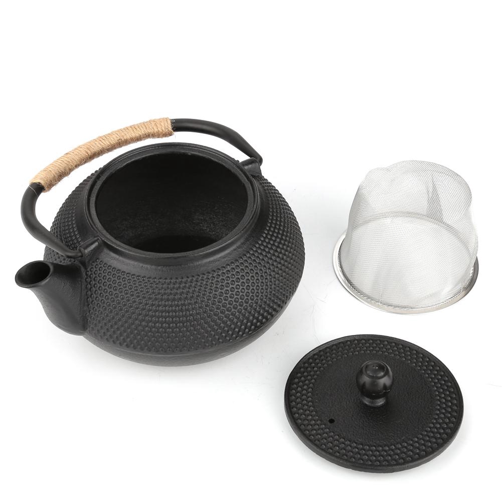 Ấm pha trà bằng sắt dung tích 800ml chất lượng cao tiện dụng