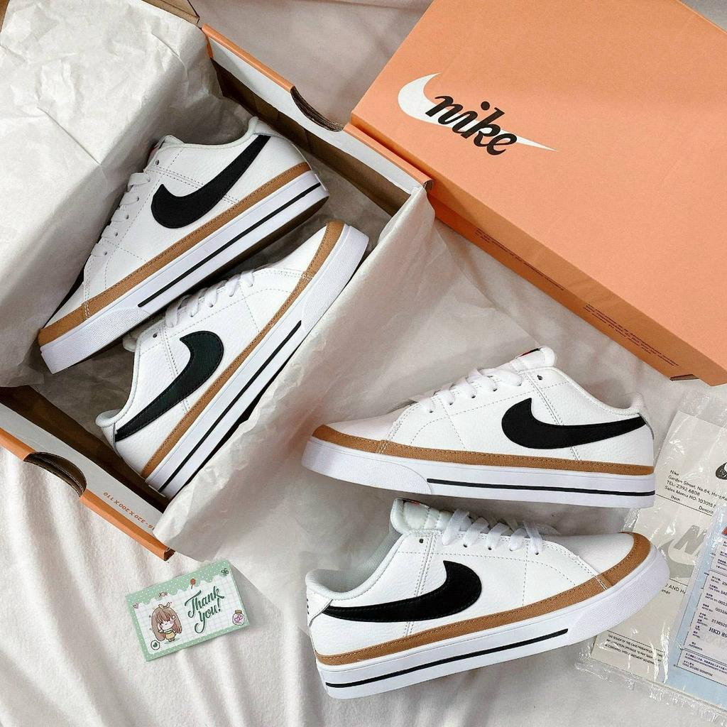 Giày Sneaker Nike Blazer Mid 77 Thấp Cổ Kiểu Dáng Thể Thao Phối Màu ĐEN Viền Vàng