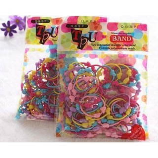 Chun buộc tóc - Thun cột tóc trẻ em SET 50 chiếc