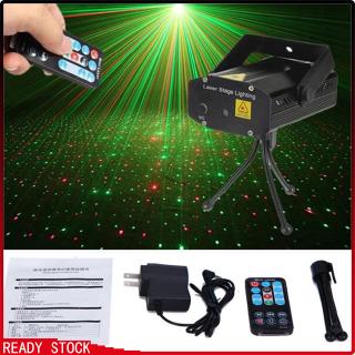 Đèn chiếu laser điều khiển từ xa dùng cho sân khấu / sàn nhảy
