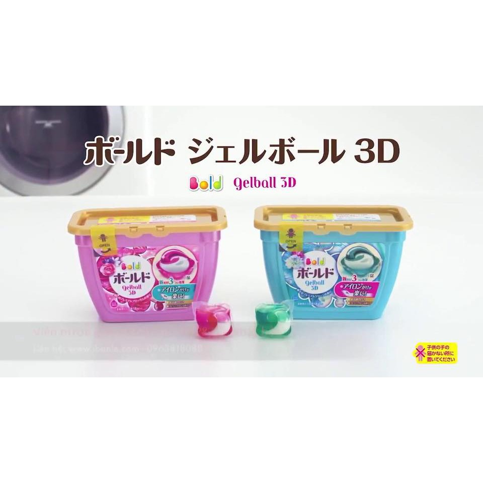 VIÊN GIẶT XẢ QUẦN ÁO GELBALL 3D PHIÊN BẢN MỚI NHẬT NỘI ĐỊA