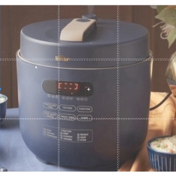 Nồi Áp Suất Điện Đa Năng,Nồi Áp Suất Điện , Nồi Cơm, Hầm Cháo Đa Năng Dung Tích 5L Bear YLB-A50M1-BH 12