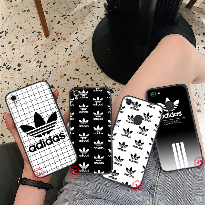 Ốp Lưng Mềm Adidas Cho Oppo A3S A5 2018 A37 Neo 9 A39 A57 A5S A7 A59 F1S A77 F3 A83 A1 F5 A73 F F9 Pro 1as