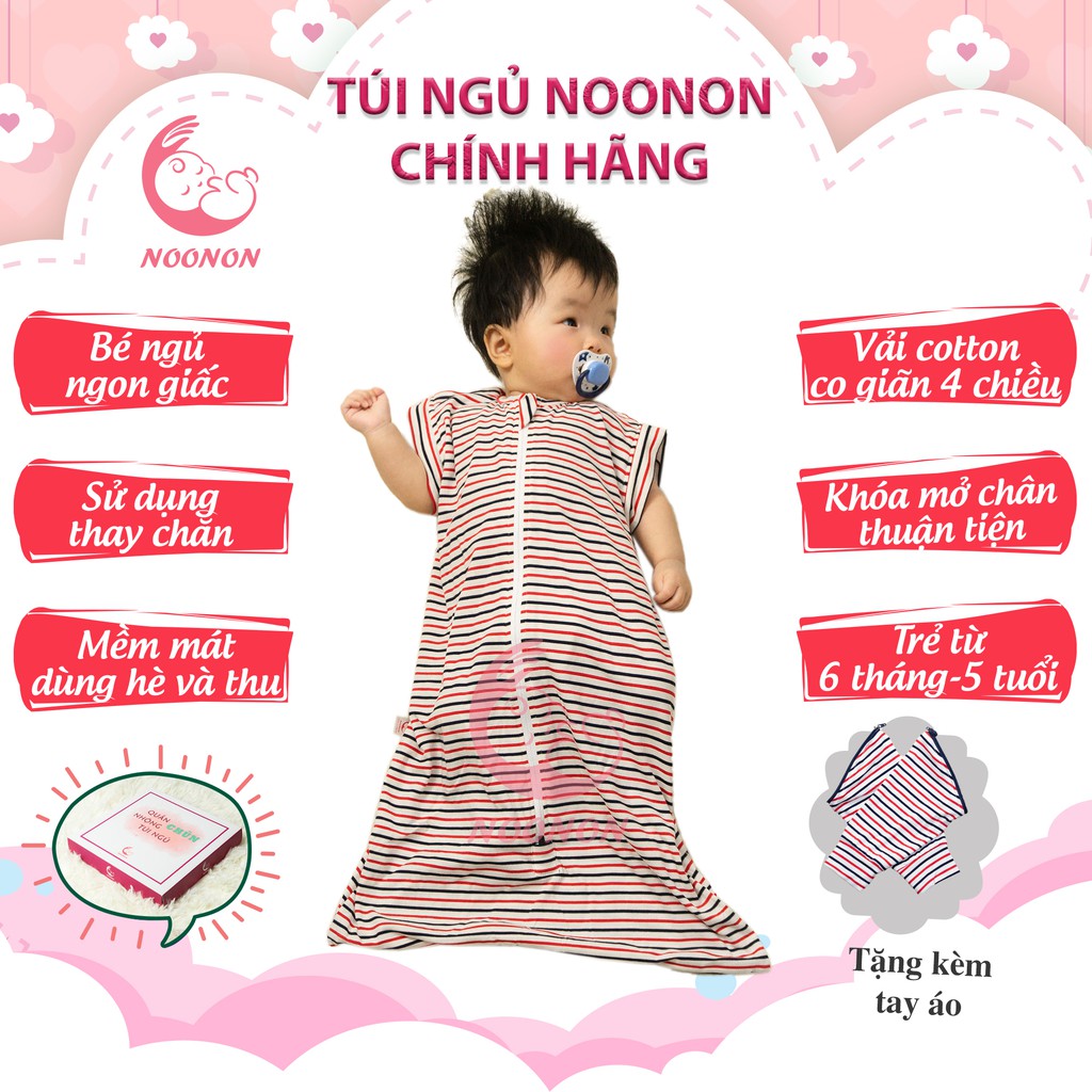 Túi Ngủ Giá Rẻ𝑭𝑹𝑬𝑬𝑺𝑯𝑰𝑷  Chăn Hè Thu Đông Giúp Bé Ngủ Ngon - TNHT01