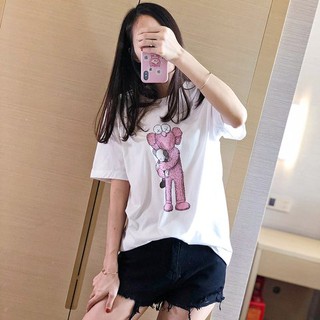 [ UNISEX ] Áo Thun Cotton KAWS HOẠT HÌNH