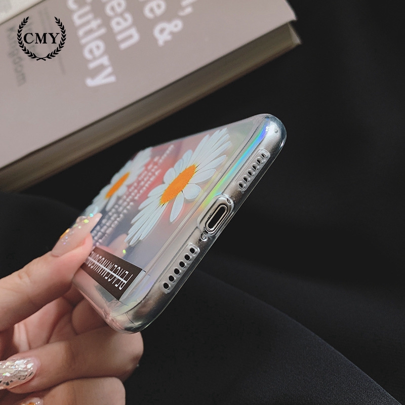 Ốp điện thoại họa tiết bông cúc cho iPhone11/11Pro 11pro Max X XR XS XS MAX 78 plus SE | BigBuy360 - bigbuy360.vn