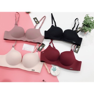 Combo 2 áo lót su không gọng nâng ngực, áo lót đúc su không gọng thông hơi đẩy ngực mềm nhẹ thái lan sisterhood 6318