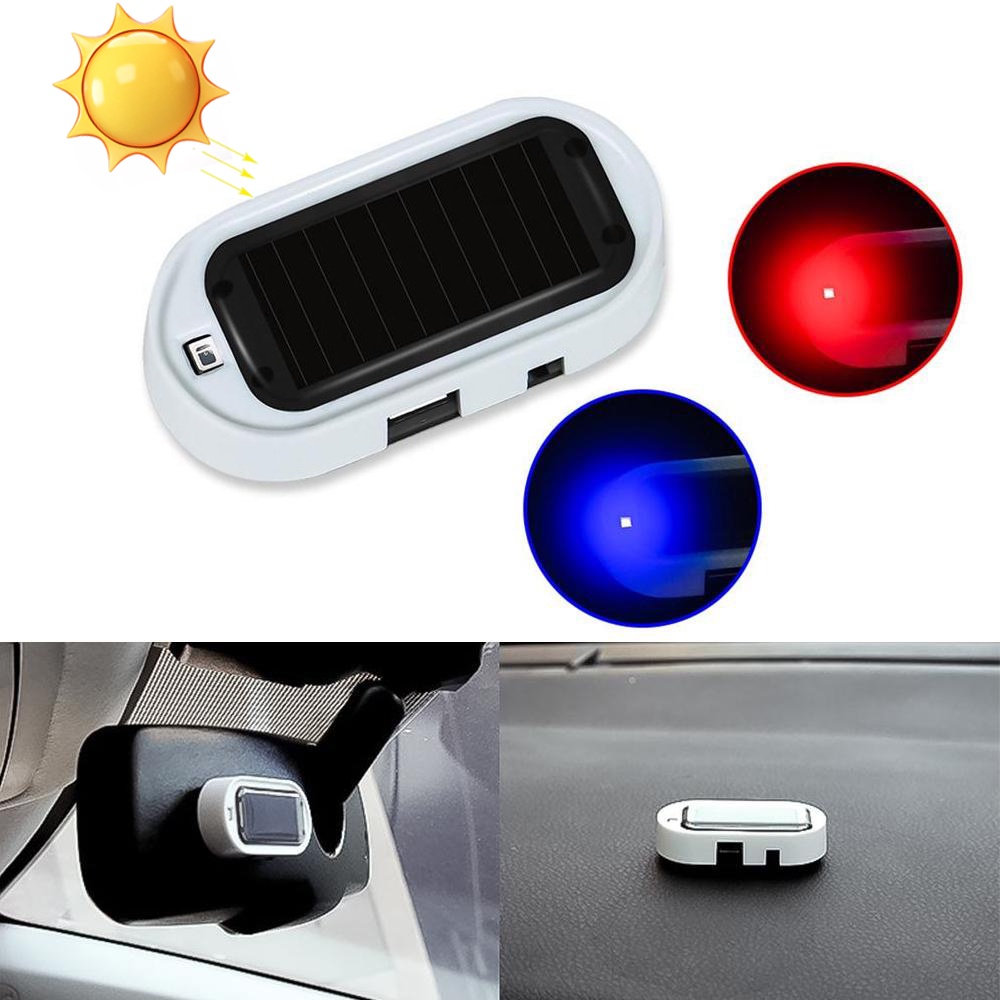 SEAMETAL Đèn LED Cảnh Báo Chống Trộm Không Dây Sử Dụng Năng Lượng Mặt Trời