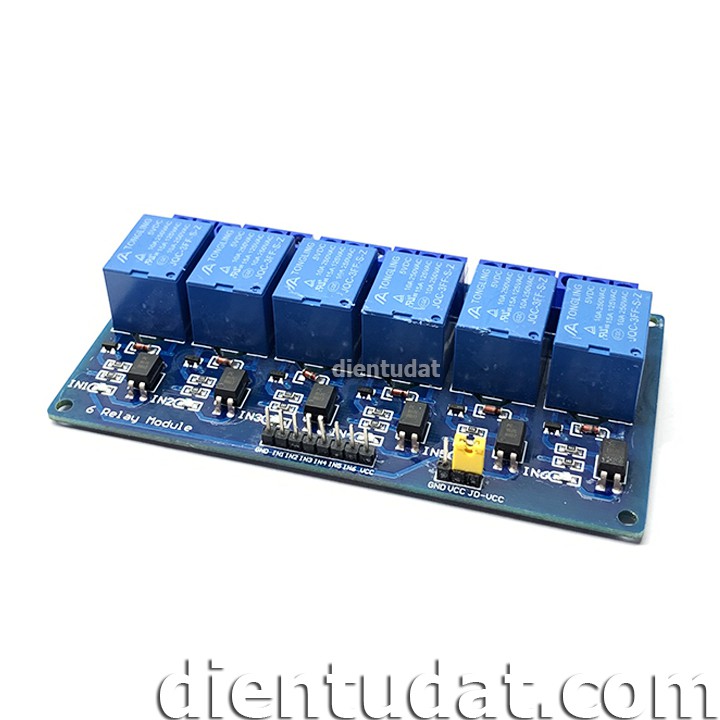 Module 6 Relay Kích Mức Thấp Có Opto Cách Ly