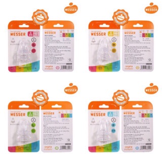 Núm ty cổ hẹp Wesser size s/m/l/+