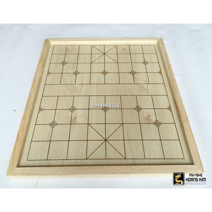 Bàn cờ tướng gỗ thông cao cấp, bàn cờ tướng giá rẻ