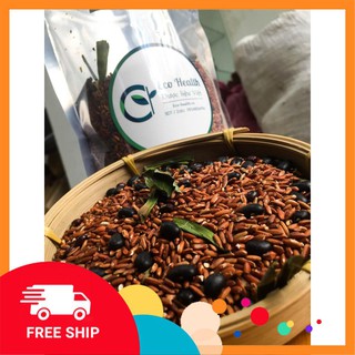 1kg Trà gạo lứt đậu đen đậu đỏ lá dứa ECOHEALTH