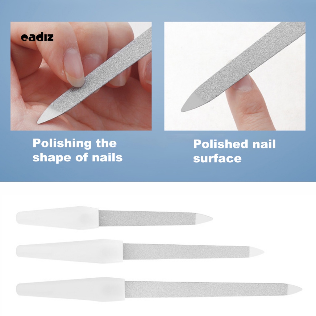 Dụng Cụ Giũa Móng Tay Bằng Thép Không Gỉ Siêu Nhẹ