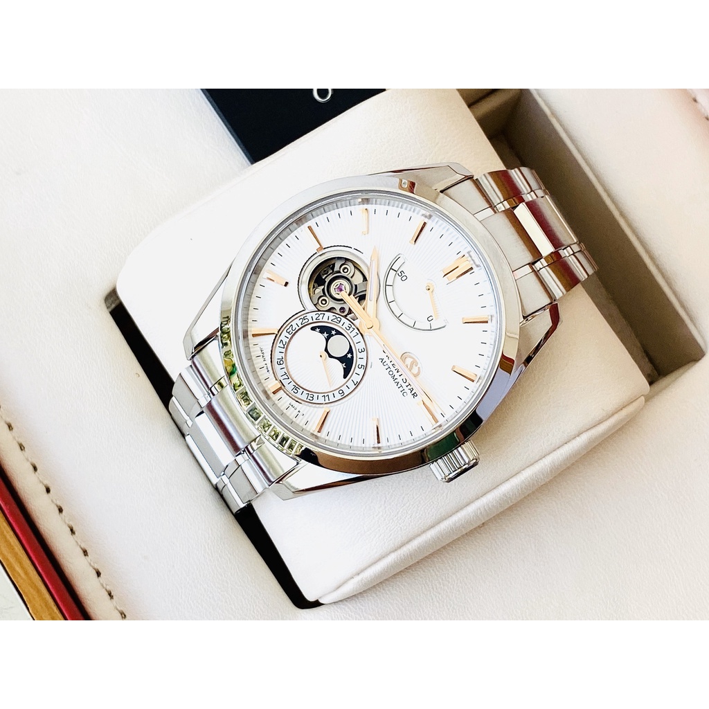 Đồng hồ nam ORIENT STAR MOONPHASE RE-AY0003S00B chính hãng