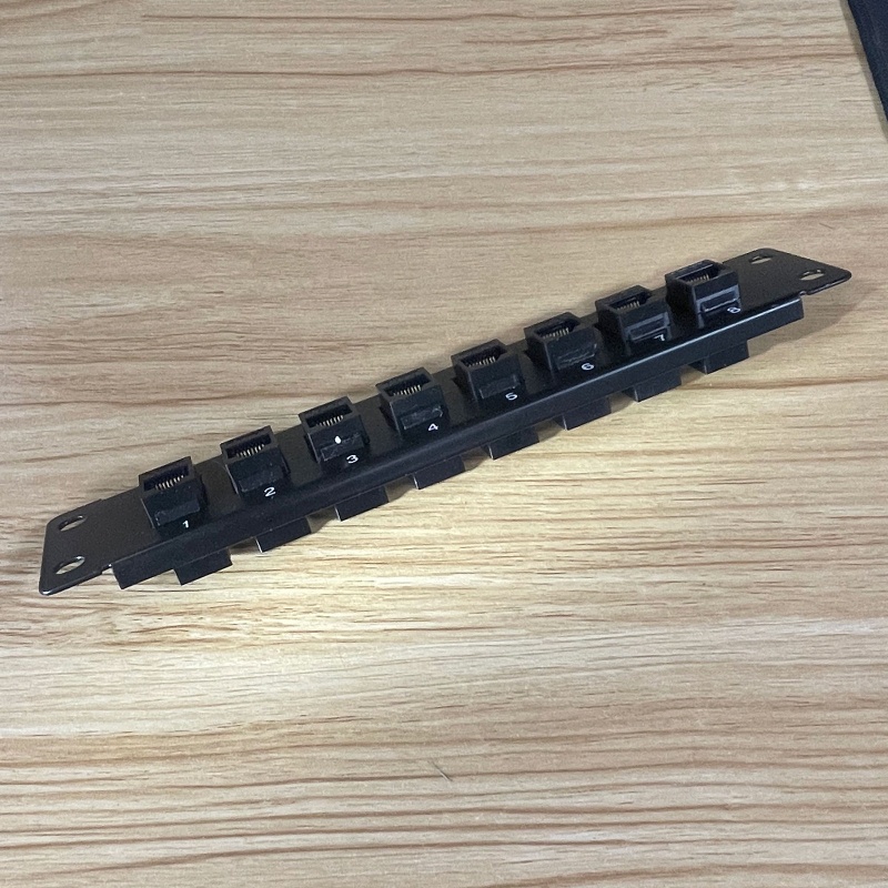 Bảng Điều Khiển Ghép Nối Pass-Thru Cat6 8 Cổng Cat6 10G